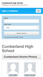 Mobile Screenshot of cumberlandhighschool.net